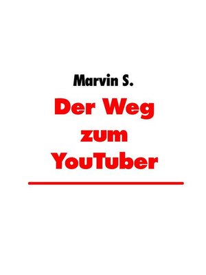 cover image of Der Weg zum YouTuber